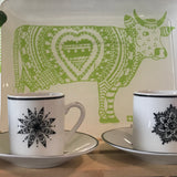 Espresso-Tasse mit Unterteller