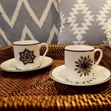 Espresso-Tasse mit Unterteller