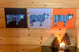 Canvas Cow Print - Oh La Vache Boutique!