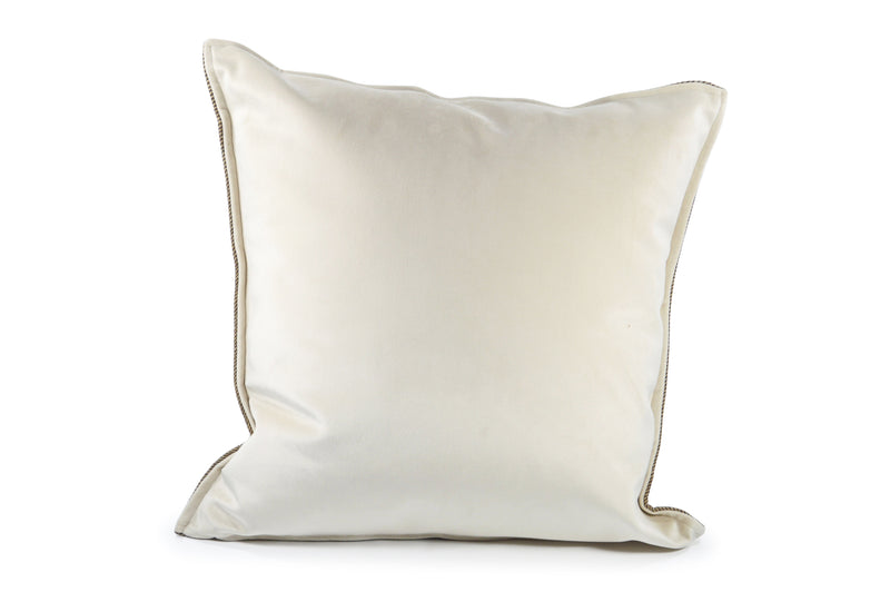 Handwoven Hemp/ Velvet Cushions - Oh La Vache Boutique!
